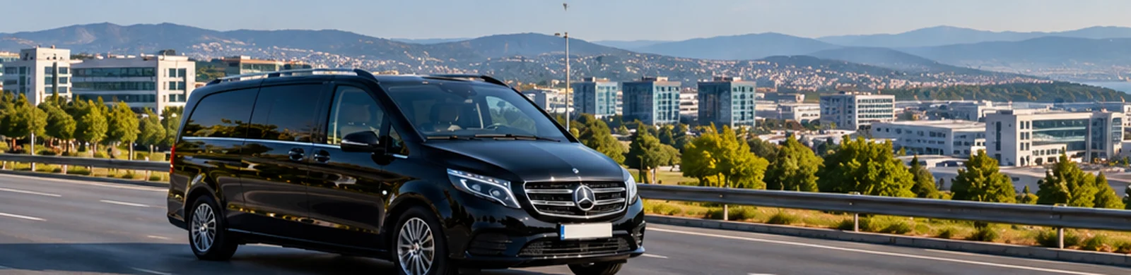 Private airport transfer illustration near Gebze, Kocaeli