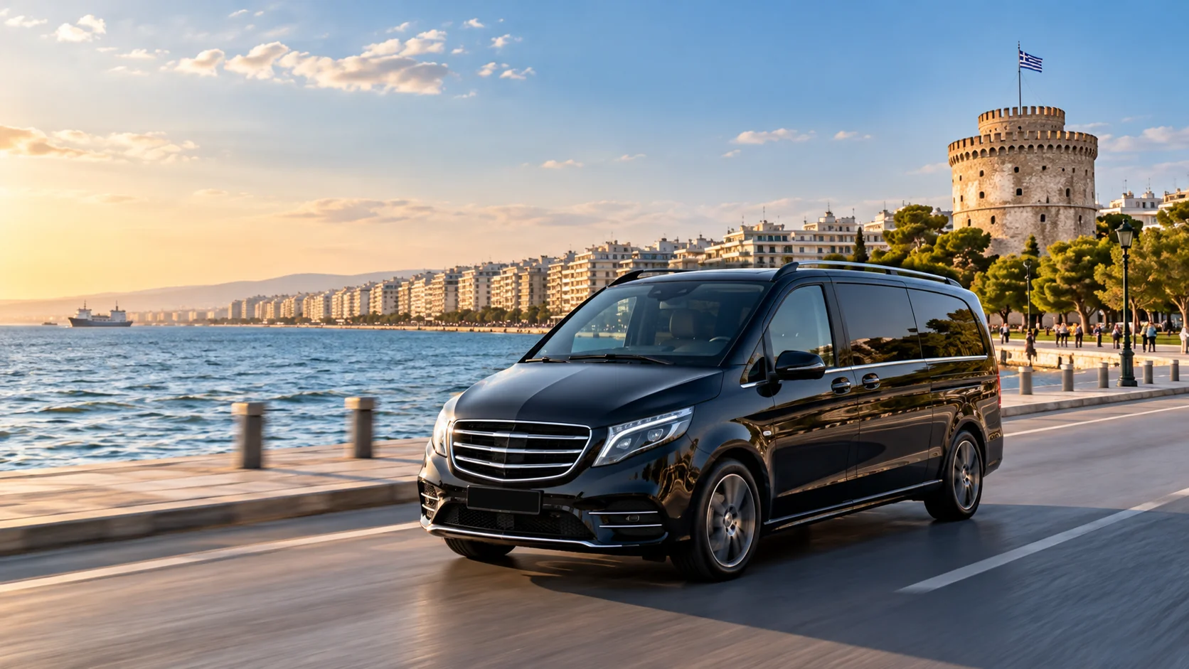 Istanbul to Thessaloniki and Kardzhali private transfer illustration