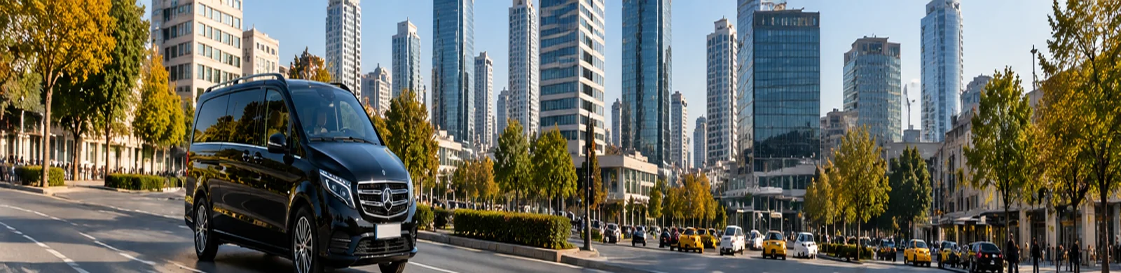 Istanbul Airport private transfer vehicle